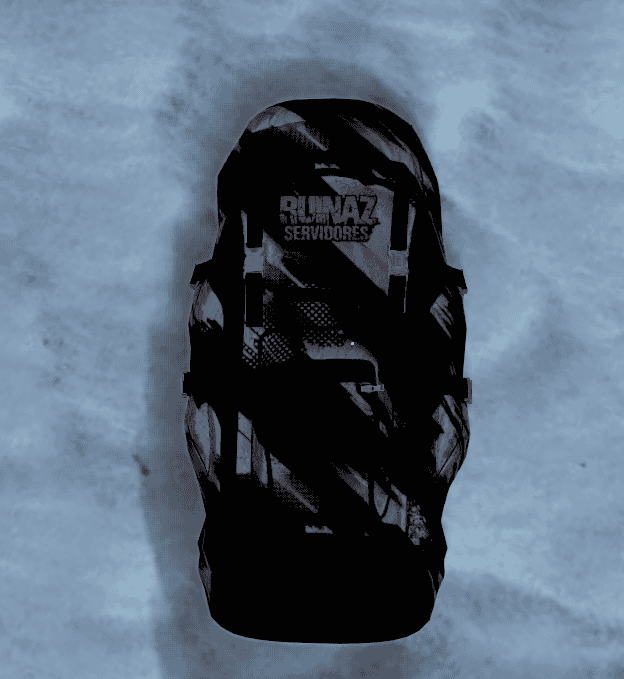 Mochila VIP RuinaZ Prata - 400 Slots