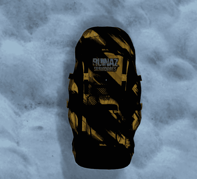 Mochila VIP RuinaZ Gold - 600 Slots