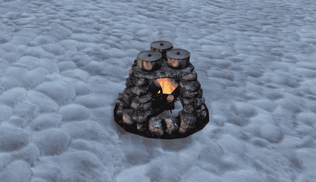 🔥 Fogueira Eterna - Seu Aliado Infinito de Calor e Culinária!